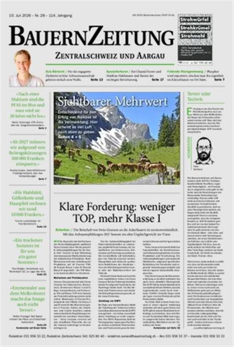 BauernZeitung-Zentralschweiz-Abo