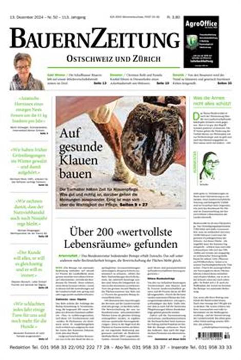 BauernZeitung-Ostschweiz-Abo