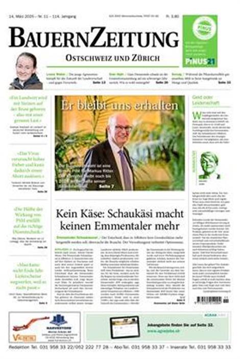 BauernZeitung-Ostschweiz-Abo