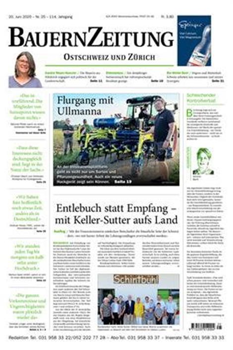 BauernZeitung-Ostschweiz-Abo