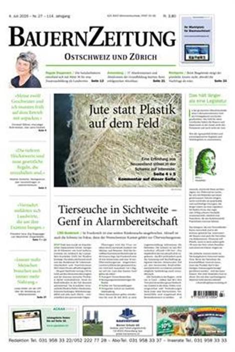 BauernZeitung-Ostschweiz-Abo