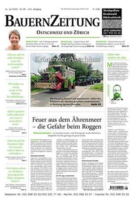 BauernZeitung-Ostschweiz-Abo