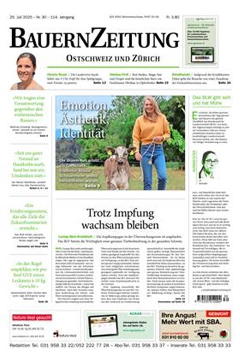 BauernZeitung-Ostschweiz-Abo