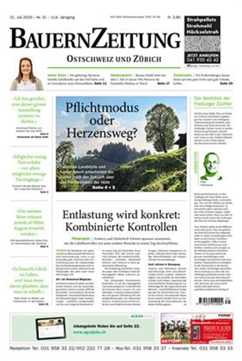 BauernZeitung-Ostschweiz-Abo