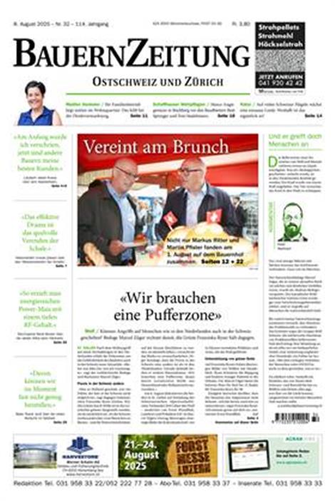 BauernZeitung-Ostschweiz-Abo