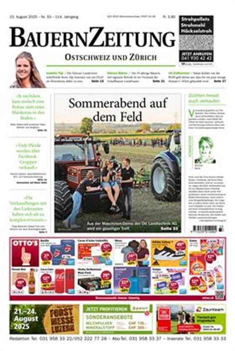 BauernZeitung-Ostschweiz-Abo