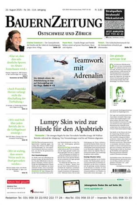 BauernZeitung-Ostschweiz-Abo