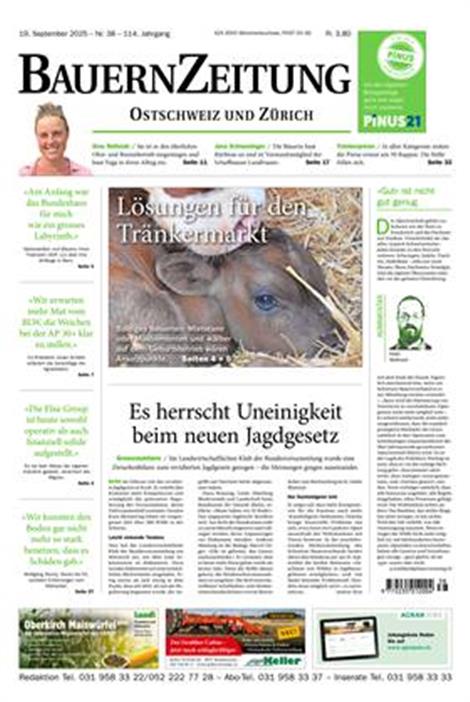 BauernZeitung-Ostschweiz-Abo