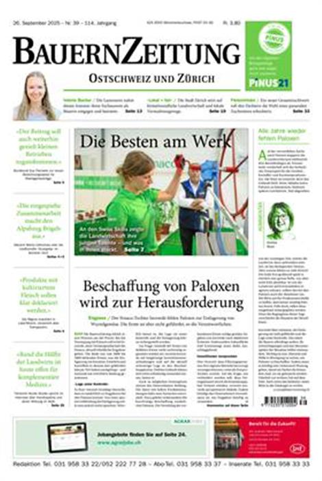 BauernZeitung-Ostschweiz-Abo