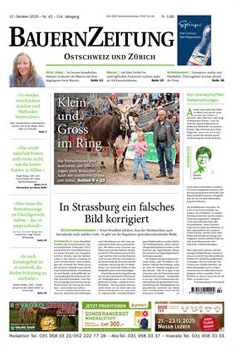 BauernZeitung-Ostschweiz-Abo