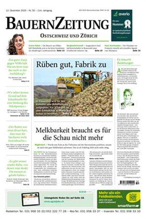 BauernZeitung-Ostschweiz-Abo
