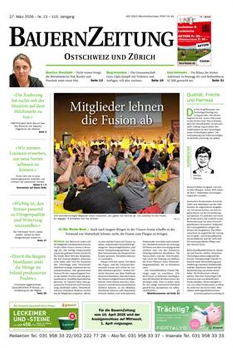 BauernZeitung-Ostschweiz-Abo
