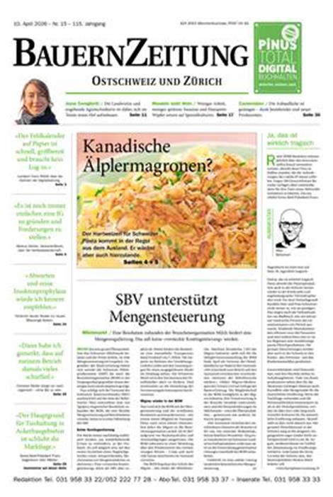 BauernZeitung-Ostschweiz-Abo