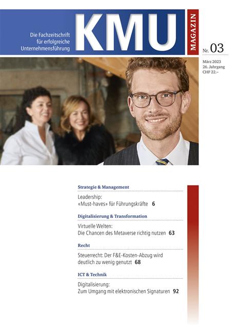 KMU-Magazin-Abo