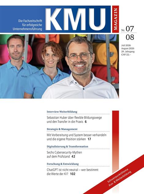 KMU-Magazin-Abo
