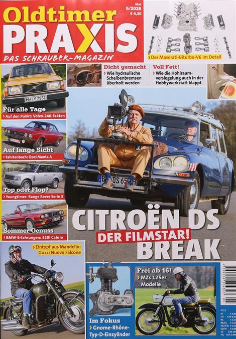 Oldtimer-Praxis-Sonderhefte-Abo