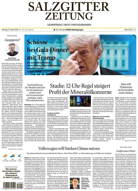 Salzgitter-Zeitung-Abo