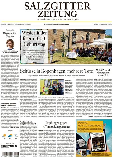 Salzgitter-Zeitung-Abo