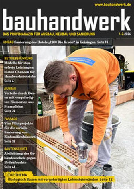 Bauhandwerk-Abo