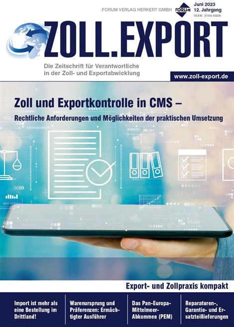 Zoll-Export-Abo