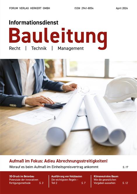 Informationsdienst-Bauleitung-Abo