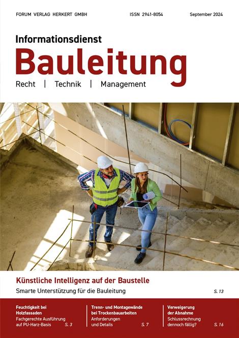 Informationsdienst-Bauleitung-Abo