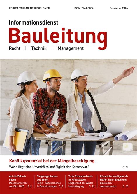 Informationsdienst-Bauleitung-Abo