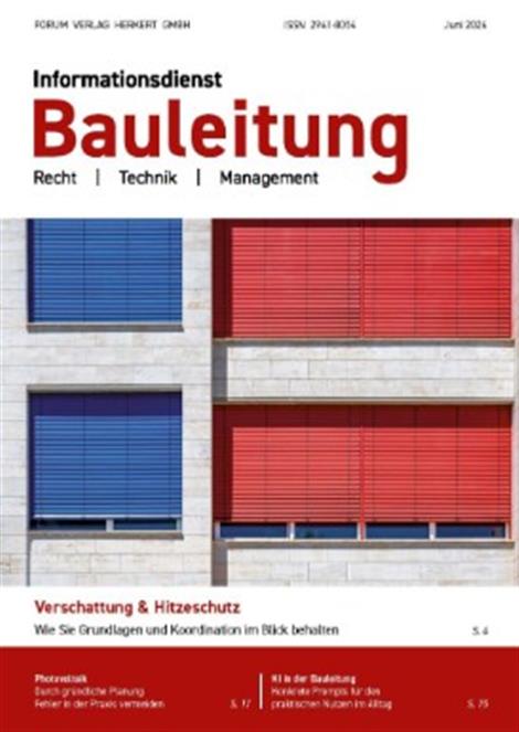 Informationsdienst-Bauleitung-Abo