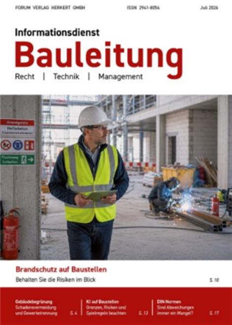 Informationsdienst-Bauleitung-Abo