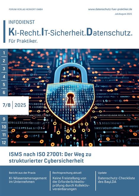 Infodienst-KI-Recht-IT-Sicherheit-Datenschutz-Abo