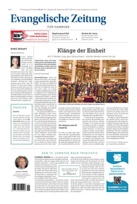 Evangelische-Zeitung-Abo