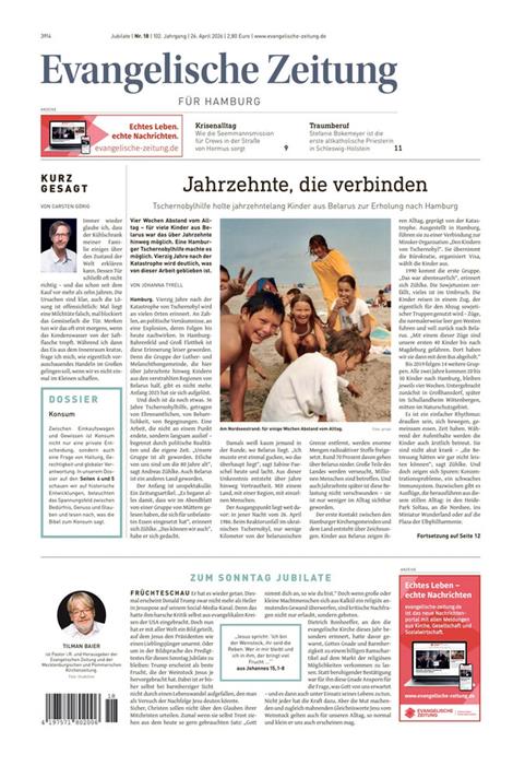 Evangelische-Zeitung-Abo