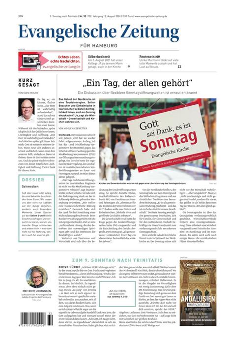 Evangelische-Zeitung-Abo