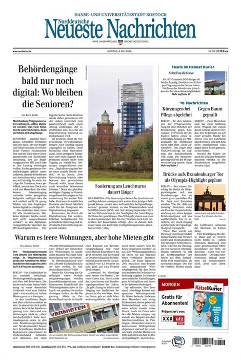 Norddeutsche-Neueste-Nachrichten-NNN-Abo