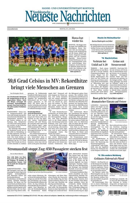 Norddeutsche-Neueste-Nachrichten-NNN-Abo