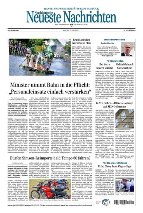 Norddeutsche-Neueste-Nachrichten-NNN-Abo