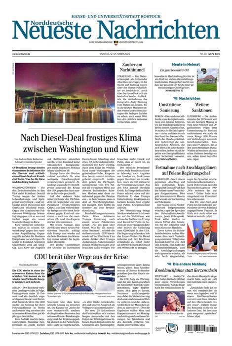 Norddeutsche-Neueste-Nachrichten-NNN-Abo
