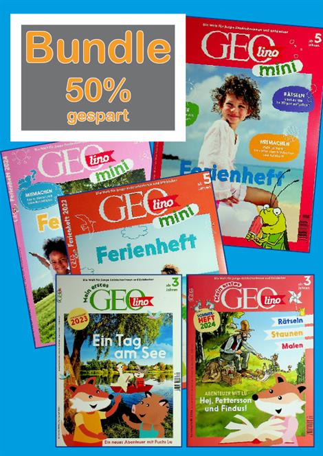 Bundle-Geolino-Mini-Mein-erstes-Geolino-50-gespart-Abo