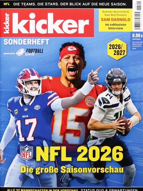 Kicker-Sonderheft-NFL-2026-2027-Abo