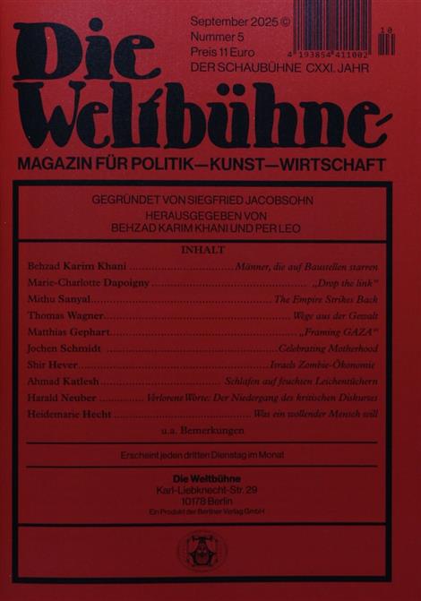 Weltbuehne-Abo
