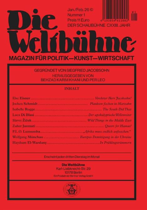 Weltbuehne-Abo