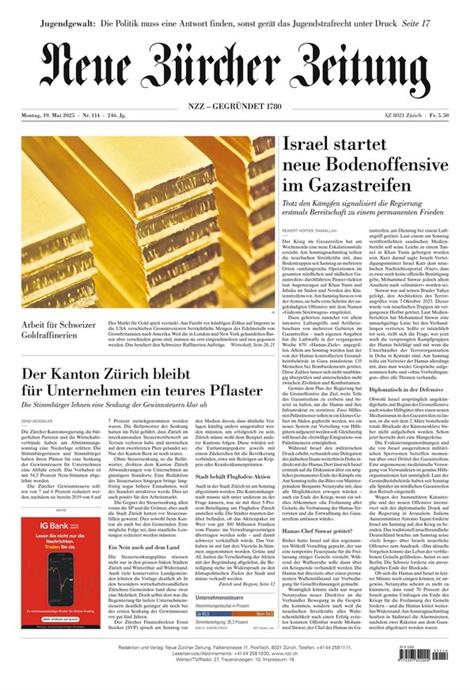 NZZ-Neue-Zuercher-Zeitung-Abo