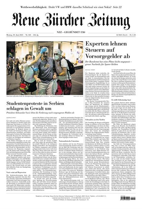 NZZ-Neue-Zuercher-Zeitung-Abo