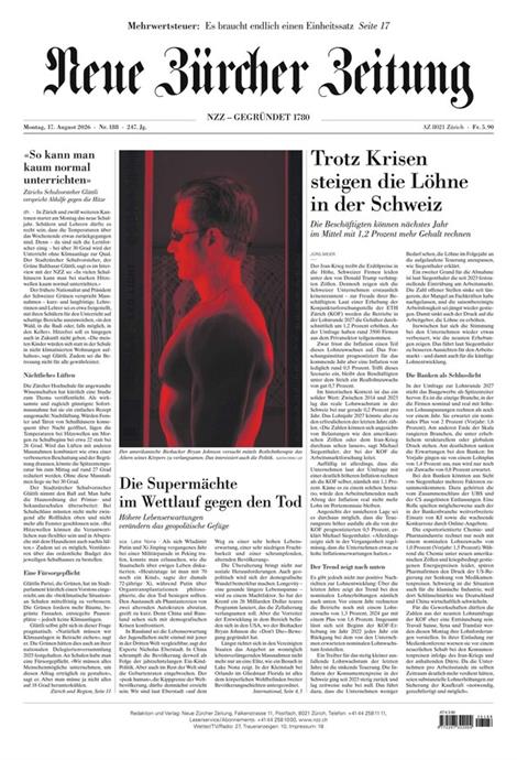 NZZ-Neue-Zuercher-Zeitung-Abo
