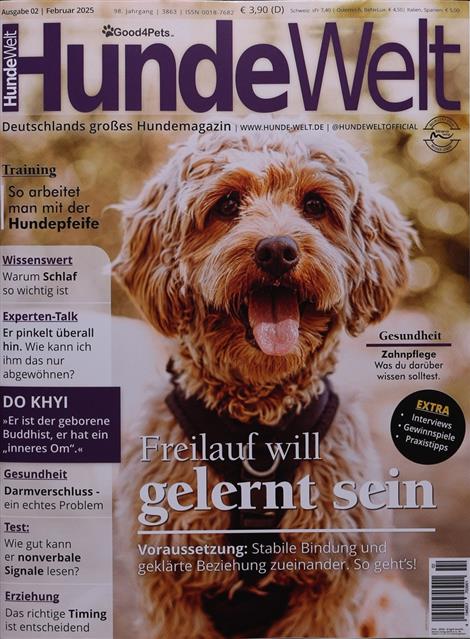 Hundewelt-Abo