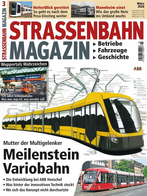 Strassenbahn-Magazin-Abo