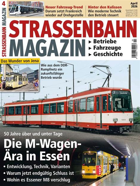 Strassenbahn-Magazin-Abo
