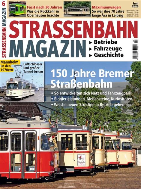 Strassenbahn-Magazin-Abo