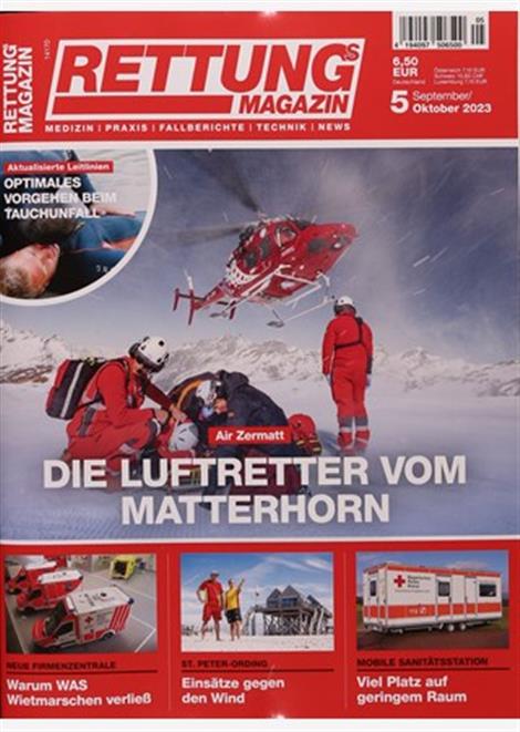 Rettungsmagazin-Abo