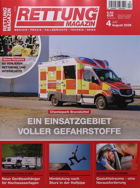 Rettungsmagazin-Abo
